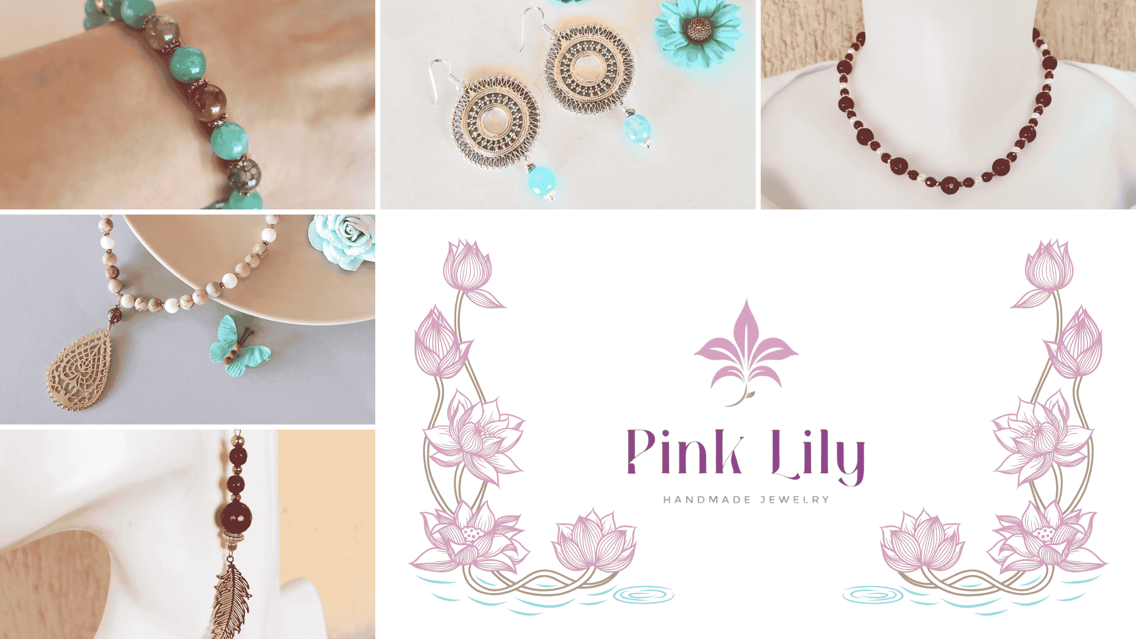 PINK LILY - HANDMADE JEWELRY