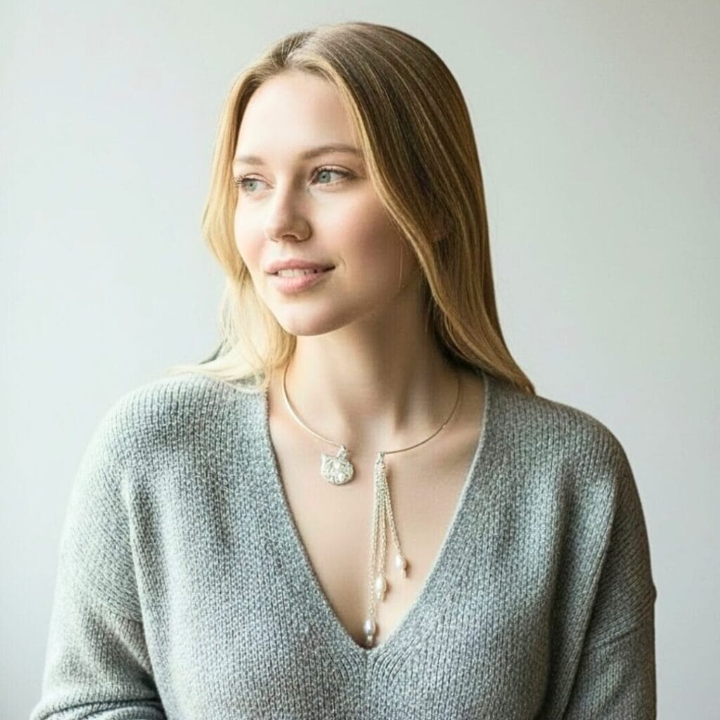 κολιε με αλυσιδες